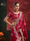 Soraya By Sethnic Satin Chiffon Designer Saree 